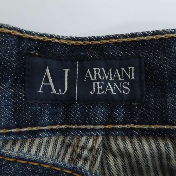 実際に弊社で買取させて頂いたARMANI JEANS/アルマーニジーンズ ペイント デニムパンツ/31の画像 2枚目