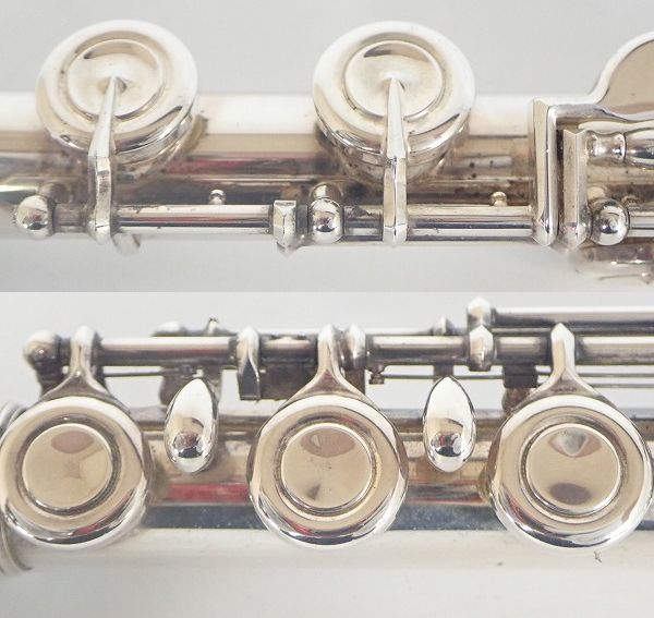 実際に弊社で買取させて頂いたYAMAHA/ヤマハ YFL-351/YFL351 フルート Eメカ付き ハードケース付 の画像 4枚目