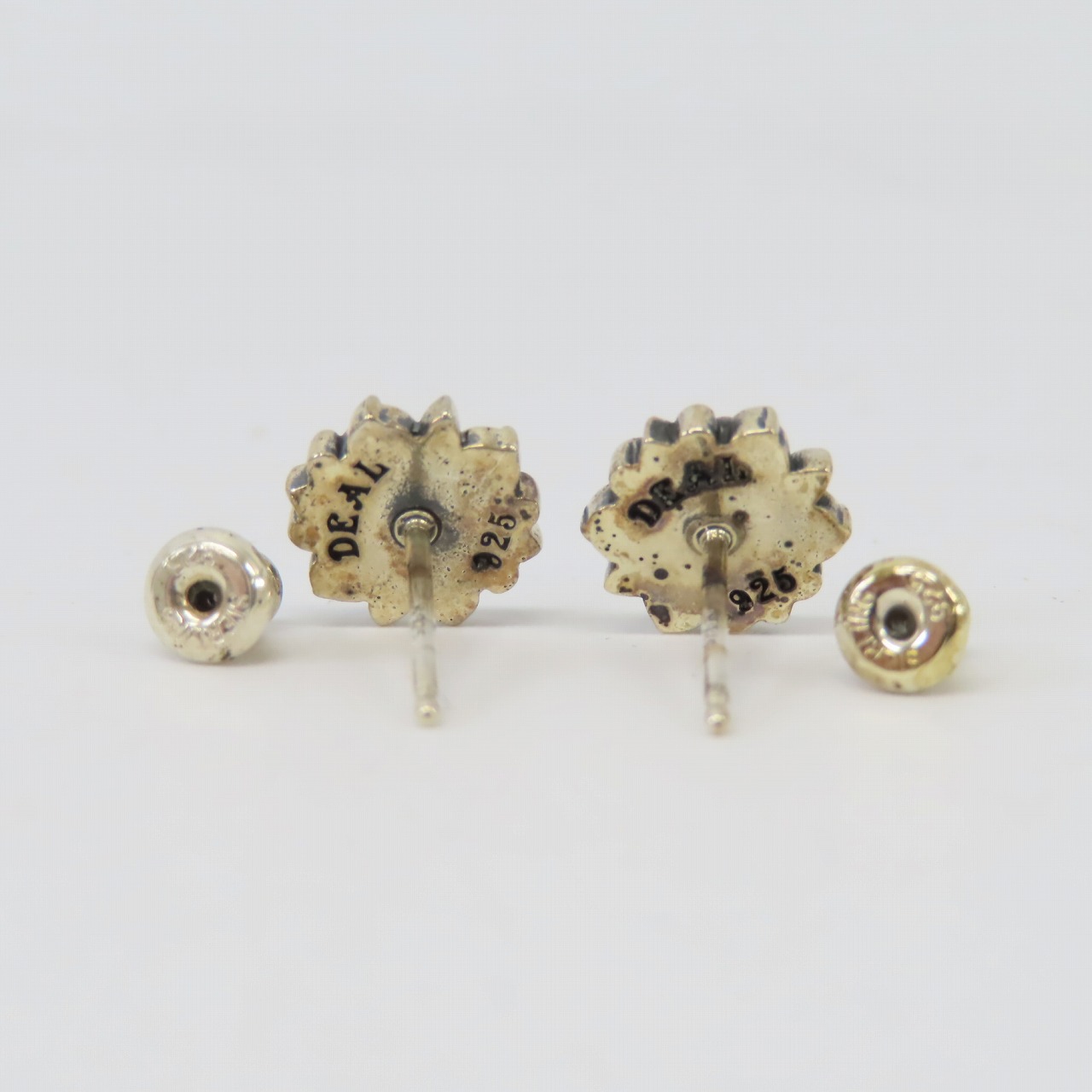 実際に弊社で買取させて頂いたDEAL DESIGN/ディールデザイン  KGスタッズ ピアス 2点セットの画像 3枚目