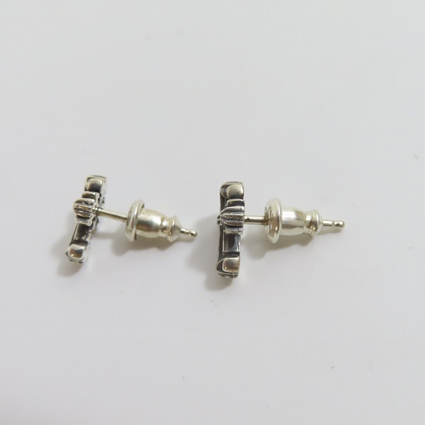 実際に弊社で買取させて頂いたDEAL DESIGN/ディールデザイン  GLクロススタッズ ピアスの画像 5枚目