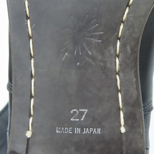 実際に弊社で買取させて頂いたMIHARAYASUHIRO/ミハラヤスヒロ ベルトブーツ/27の画像 6枚目