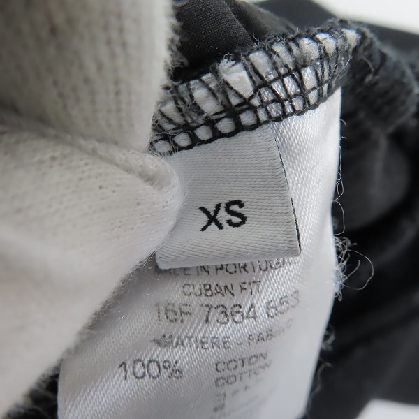 実際に弊社で買取させて頂いた【JPタグ】GIVENCHY/ジバンシィ 16AW デストロイ ロゴプリントスウェットトレーナー 16F 7364 653/XSの画像 3枚目