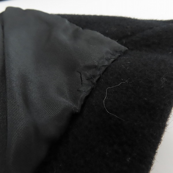 実際に弊社で買取させて頂いたHYSTERICS/ヒステリックス ロングコート ブラック/FREEの画像 7枚目