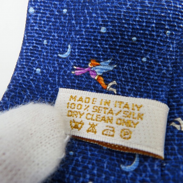 実際に弊社で買取させて頂いたBVLGARI/ブルガリ シルク ネクタイの画像 3枚目