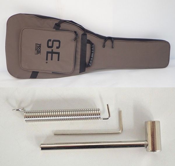 実際に弊社で買取させて頂いた★PRS/Paul Reed Smith/ポールリードスミス SE Custom 24 タップスイッチ搭載 バードインレイ ソフトケース付 の画像 9枚目