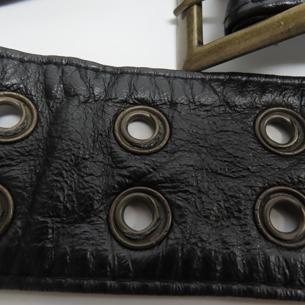 実際に弊社で買取させて頂いたHYSTERICS/ヒステリックス ジップアップ レザー ジャケット 2LB-6060/Fの画像 9枚目