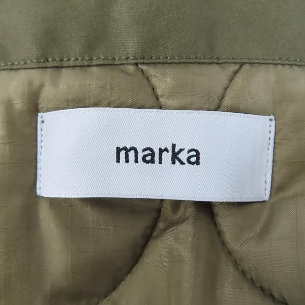実際に弊社で買取させて頂いたmarka/マーカ MILITARY JACKET COTTON NYLON OXFORD ミリタリーライナー付ジャケット M19C-02BL01C/3の画像 4枚目