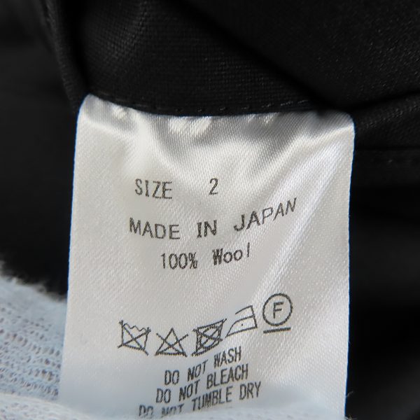 実際に弊社で買取させて頂いたMARKAWARE/マーカウェア DRIVING JACKET - PATAGONIA ORGANIC WOOL TYPEWRITER CLOTH  A20C-04JK01C/2の画像 3枚目