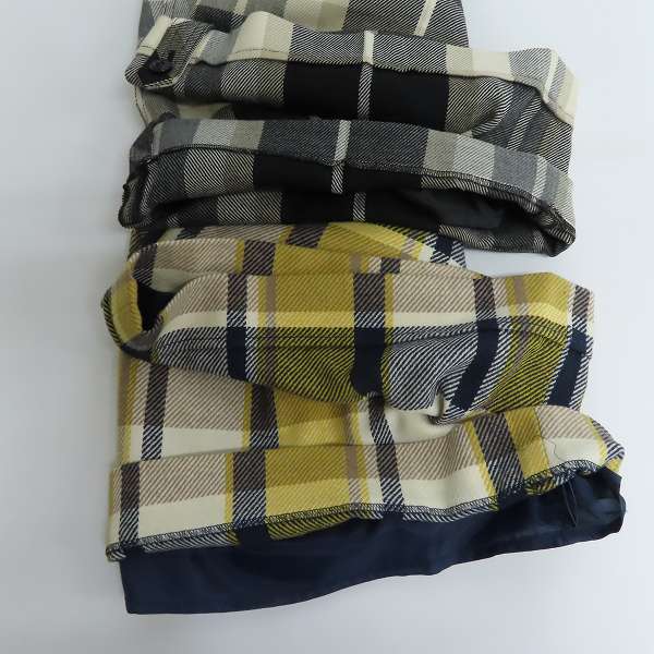 実際に弊社で買取させて頂いたBURBERRY BLUE LABEL/バーバリーブルーレーベル チェック ハーフパンツ/ショーツ 36/2点セットの画像 6枚目