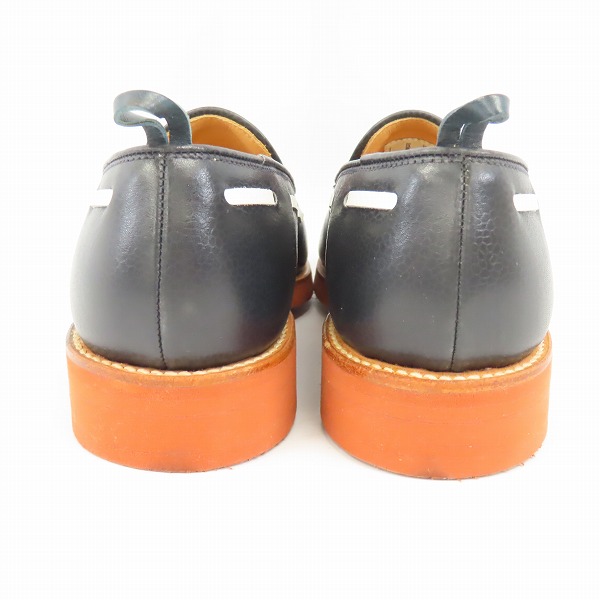 実際に弊社で買取させて頂いたBLACK FLEECE BY BROOKS BROTHERS/ブラックフリース Pebble Leather Tassel Loafers タッセルローファー 100029678/7.5Dの画像 1枚目