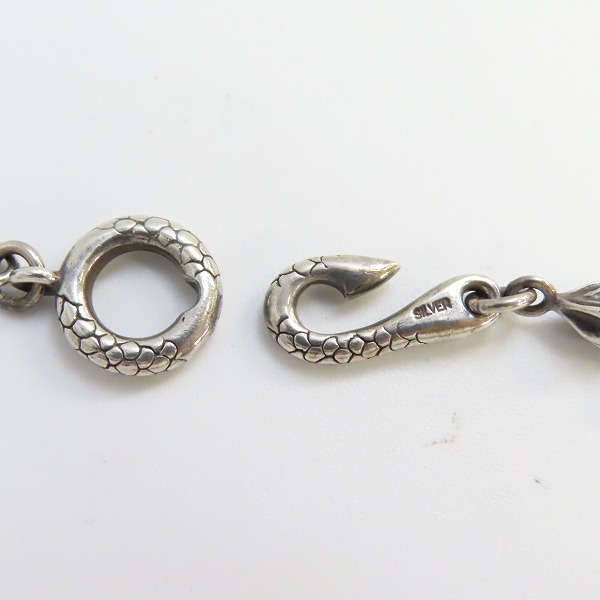 実際に弊社で買取させて頂いた【ギャラ付】Bloody Mary/ブラッディマリー ベビーマーメイドチェーン BMN124/50cmの画像 3枚目