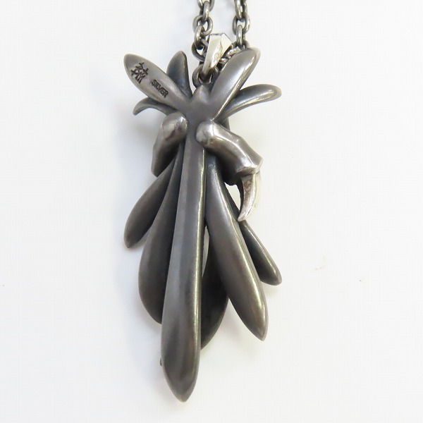 実際に弊社で買取させて頂いた【ギャラ付】Bloody Mary/ブラッディマリー シンボル 象徴 ダストカラー ペンダントトップ/チェーン付きの画像 2枚目