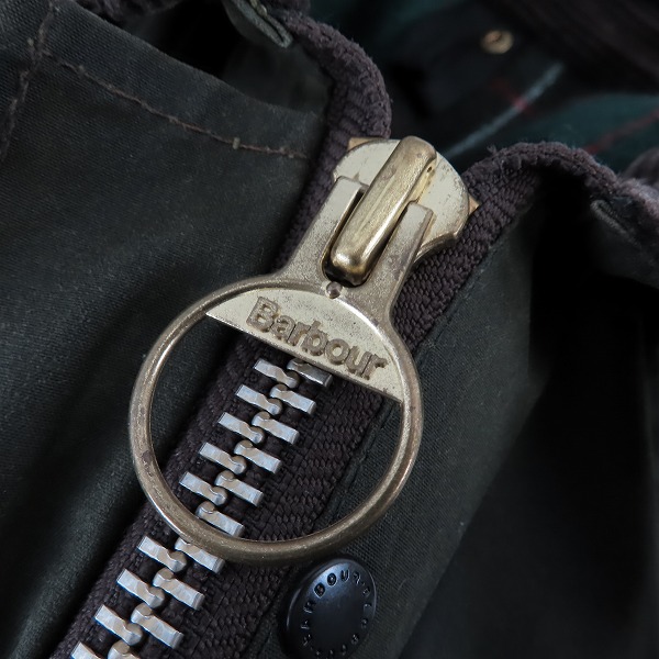 実際に弊社で買取させて頂いたBarbour/バブアー GAMEFAIR JACKET/ジャケット/ブルゾン C42 107cmの画像 6枚目