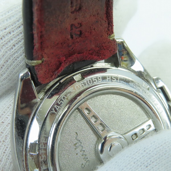 実際に弊社で買取させて頂いたPaul Smith/ポールスミス ビッグデイト クオーツ腕時計 YA50-S061059 の画像 3枚目