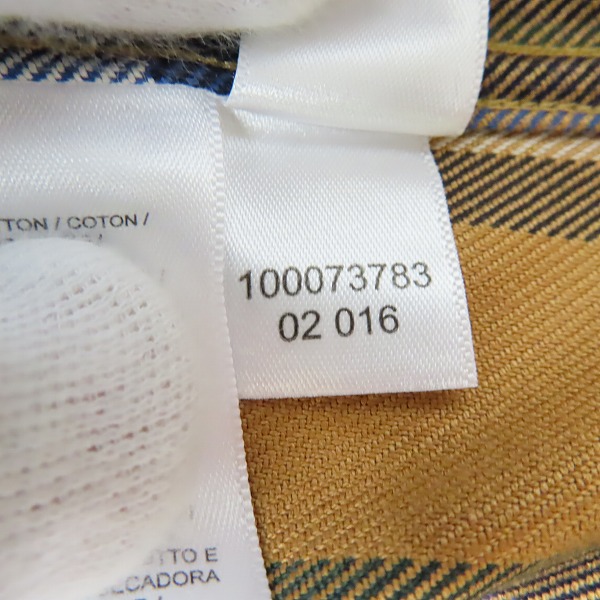 実際に弊社で買取させて頂いたBROOKS BROTHERS/ブルックスブラザーズ チェック柄 長袖シャツ /Mの画像 5枚目