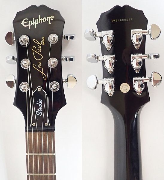 実際に弊社で買取させて頂いた★Epiphone/エピフォン Les Paul Studio/レスポール スタジオの画像 2枚目