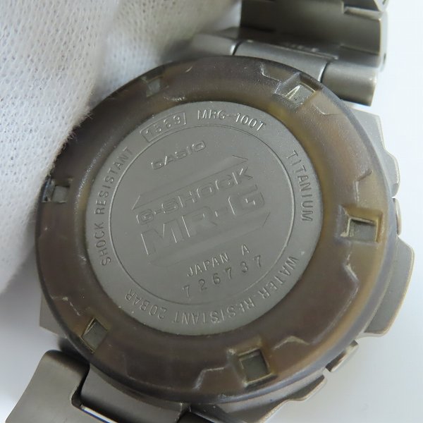 実際に弊社で買取させて頂いたG-SHOCK/Gショック MR-G JAZZ MRG-100TZ-8【動作未確認】の画像 3枚目