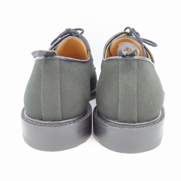 実際に弊社で買取させて頂いたBLACK FLEECE BY BROOKS BROTHERS/ブラックフリース キャンバス 外羽根 ドレスシューズ 55041026/8Dの画像 1枚目