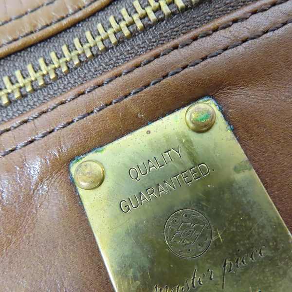 実際に弊社で買取させて頂いたmaster-piece/マスターピース カウレザー ショルダーバッグの画像 7枚目