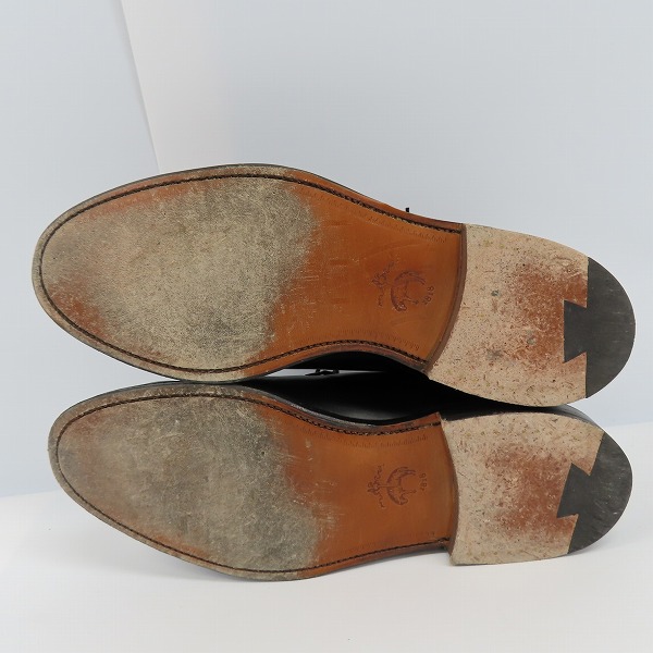 実際に弊社で買取させて頂いたBLACK FLEECE BY BROOKS BROTHERS/ブラックフリース ストレートチップ シューズ 34447/8Dの画像 3枚目