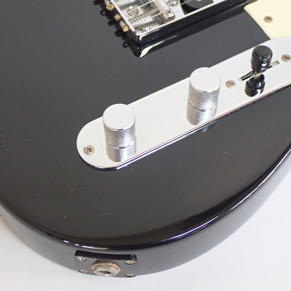 実際に弊社で買取させて頂いた★【ジャンク】BUSKER'S/バスカーズ テレキャスターType ブラック エレキギター ソフトケース付の画像 6枚目
