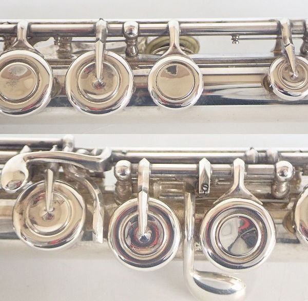 実際に弊社で買取させて頂いたYAMAHA/ヤマハ YFL-351/YFL351 フルート Eメカ付き ハードケース付 の画像 5枚目