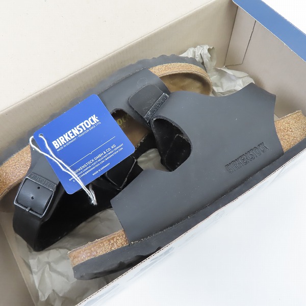 実際に弊社で買取させて頂いたBIRKENSTOCK/ビルケンシュトック MILANO/ミラノ サンダル 034793/35の画像 8枚目