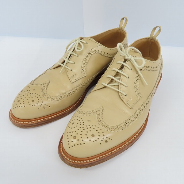 実際に弊社で買取させて頂いたBLACK FLEECE BY BROOKS BROTHERS/ブラックフリース ウイングチップ ドレスシューズ 43936026/8D