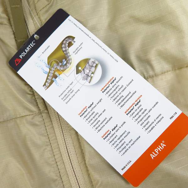 実際に弊社で買取させて頂いた【未使用】patagonia/パタゴニア LEVEL 3A JACKET/スリーエー ジャケット 19213-RKH/Sの画像 4枚目