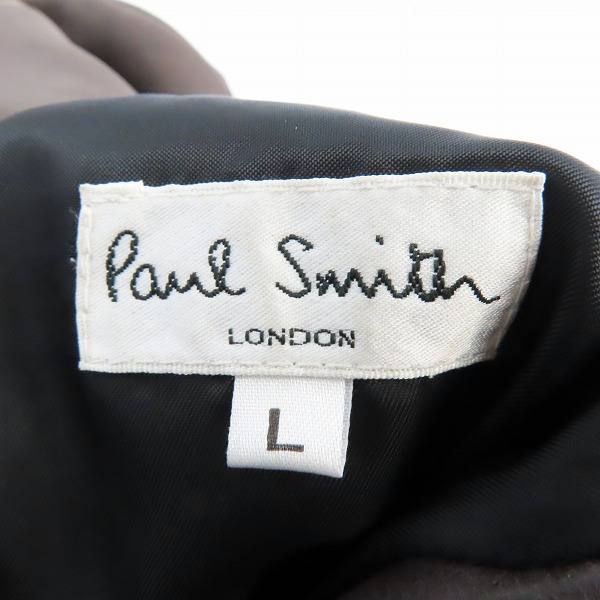 実際に弊社で買取させて頂いたPaul Smith LONDON/ポールスミスロンドン 牛革レザーチェスターコート/Lの画像 2枚目