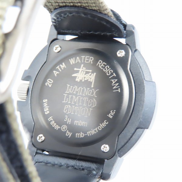 実際に弊社で買取させて頂いたLUMINOX×STUSSY/ルミノックス×ステューシー 限定 Navy Seals【動作未確認】の画像 3枚目