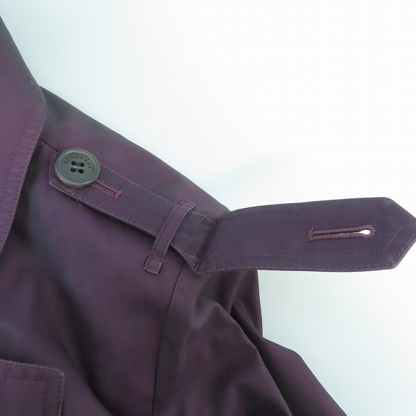 実際に弊社で買取させて頂いたBURBERRY LONDON /バーバリーロンドン レディースコート ライナー付トレンチコート B1A59-430-38/36の画像 8枚目