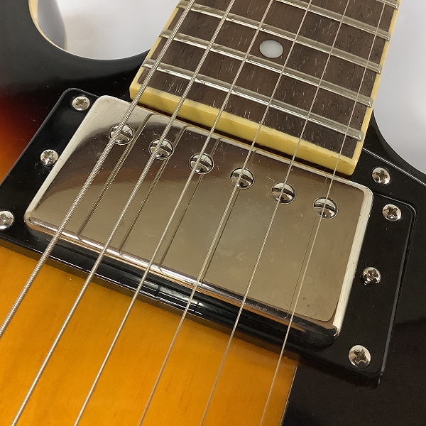 実際に弊社で買取させて頂いた★Epiphone/エピフォン Dot  ES-339 Vintage Sunburst セミアコ エレキギターの画像 7枚目