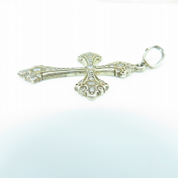 実際に弊社で買取させて頂いたloreeRodkin/ローリーロドキン スモールファンシーゴシッククロスペンダント SV925の画像 2枚目