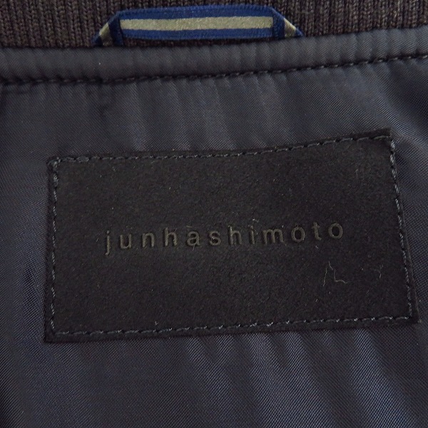 実際に弊社で買取させて頂いたjunhashimoto/ジュンハシモト NARROW カモフラ MA-1ジャケット 1041520006/3の画像 2枚目