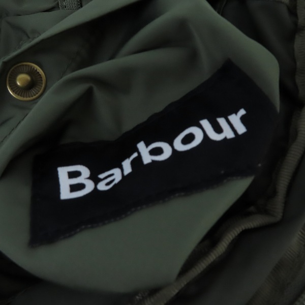 実際に弊社で買取させて頂いたBarbour/バブアー リュックサック/デイパック カーキの画像 4枚目