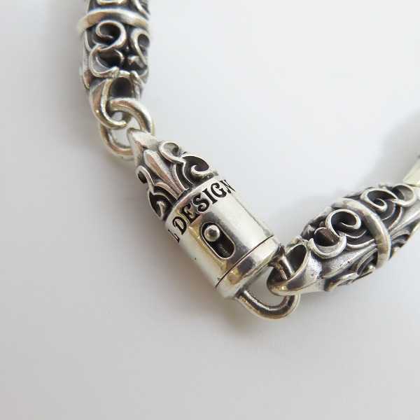 実際に弊社で買取させて頂いたDEAL DESIGN/ディールデザイン ゲートスネークブレスレッドの画像 2枚目