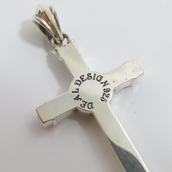 実際に弊社で買取させて頂いたDEAL DESIGN/ディールデザイン  ホースサークルクロス ペンダントトップの画像 3枚目