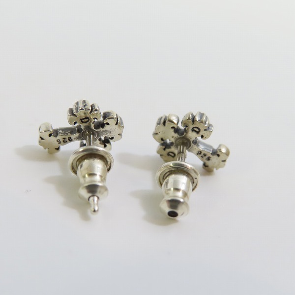 実際に弊社で買取させて頂いたDEAL DESIGN/ディールデザイン  GLクロススタッズ ピアスの画像 1枚目