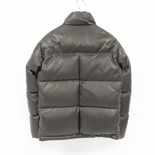 実際に弊社で買取させて頂いたTHE CRIMIE/クライミー SHEEP LEATHER DOWN JACKET/羊革 レザー ダウン ジャケット CR1-02L5-JK43/Sの画像 1枚目