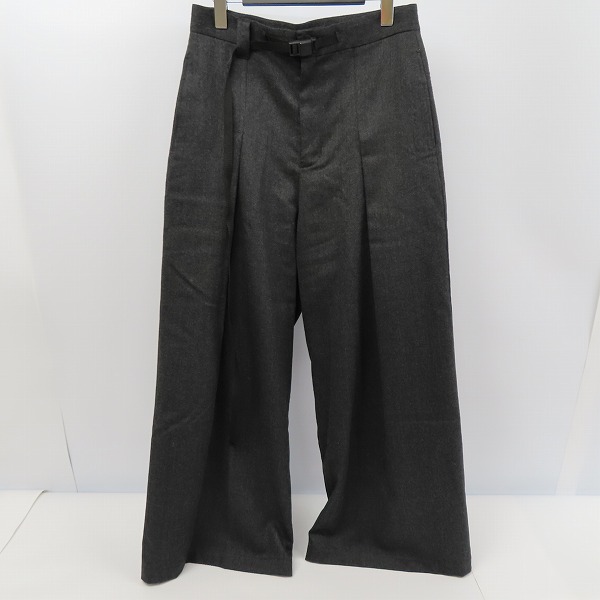 実際に弊社で買取させて頂いたWhite Mountaineering/ホワイトマウンテニアリング タックパンツ/0