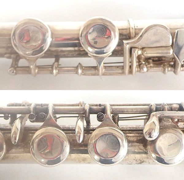 実際に弊社で買取させて頂いた【ジャンク】ORSI MILANO フルート ハードケース付の画像 4枚目