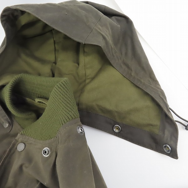 実際に弊社で買取させて頂いたBarbour×Engineered Garments/バブアー×エンジニアードガーメンツ Ground ワックスジャケット MWX1594OL71/Mの画像 7枚目