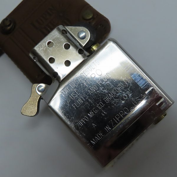 ZIPPO/ジッポー ルパン三世 No.4 革巻き/LUPIN THE THIRD ESCAPE 