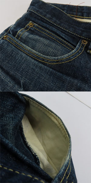 実際に弊社で買取させて頂いたCALEE/キャリー デニムパンツ /32の画像 9枚目