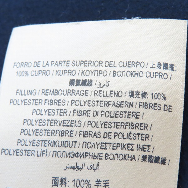 実際に弊社で買取させて頂いたBURBERRY London England/バーバリーロンドン イングランド メルトンロングコート/UK8の画像 5枚目