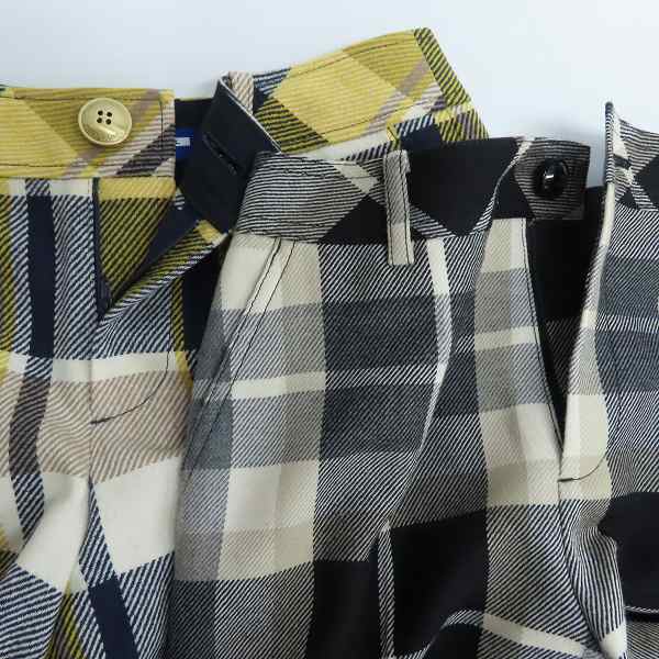 実際に弊社で買取させて頂いたBURBERRY BLUE LABEL/バーバリーブルーレーベル チェック ハーフパンツ/ショーツ 36/2点セットの画像 5枚目