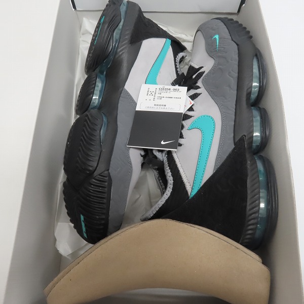 実際に弊社で買取させて頂いた【未使用】NIKE×atmos/ナイキ×アトモス LEBRON 16 LOW AC EP スニーカー CI3358-003/30の画像 6枚目