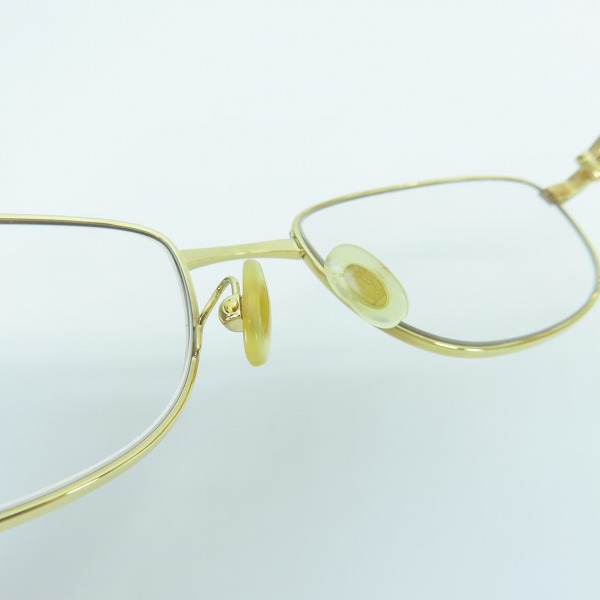 実際に弊社で買取させて頂いたCartier/カルティエ メガネ/アイウェア 度入り ゴールドの画像 3枚目