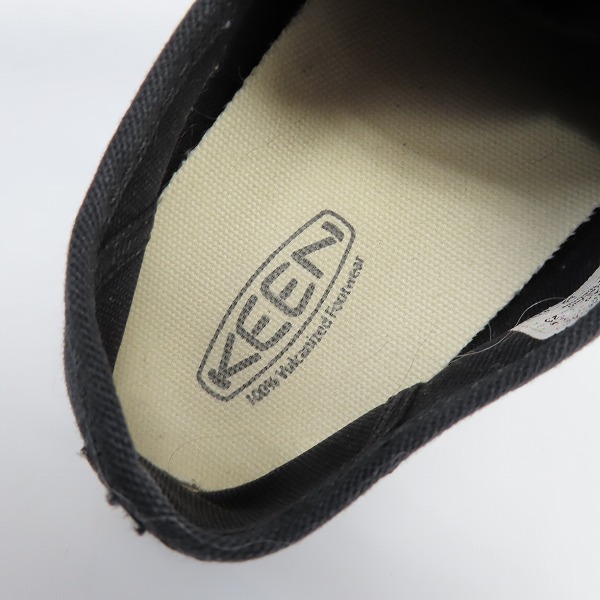 実際に弊社で買取させて頂いたKEEN/キーン MADERAS OXFORD/マデラス オックスフォード ローカット スニーカー ジェットブラック/23.0の画像 4枚目